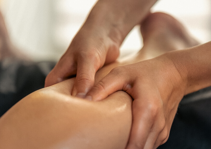 massage sportif jambes Annecy récupération musculaire
